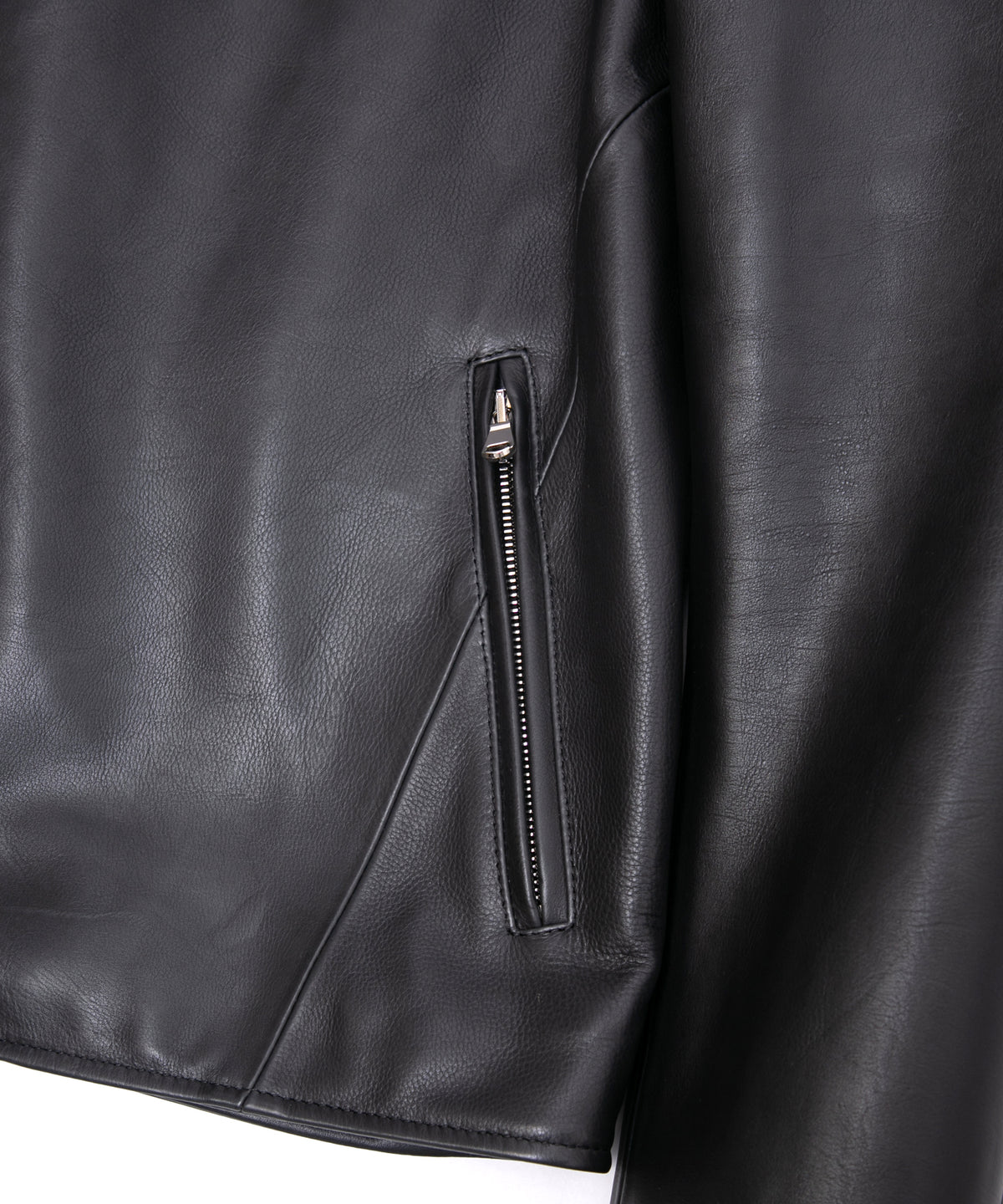 Oil Calfskin TRIGGER Double Riders - BLACK