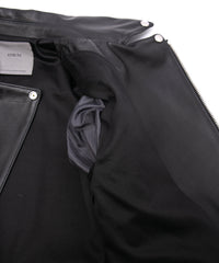 Oil Calfskin TRIGGER Double Riders - BLACK