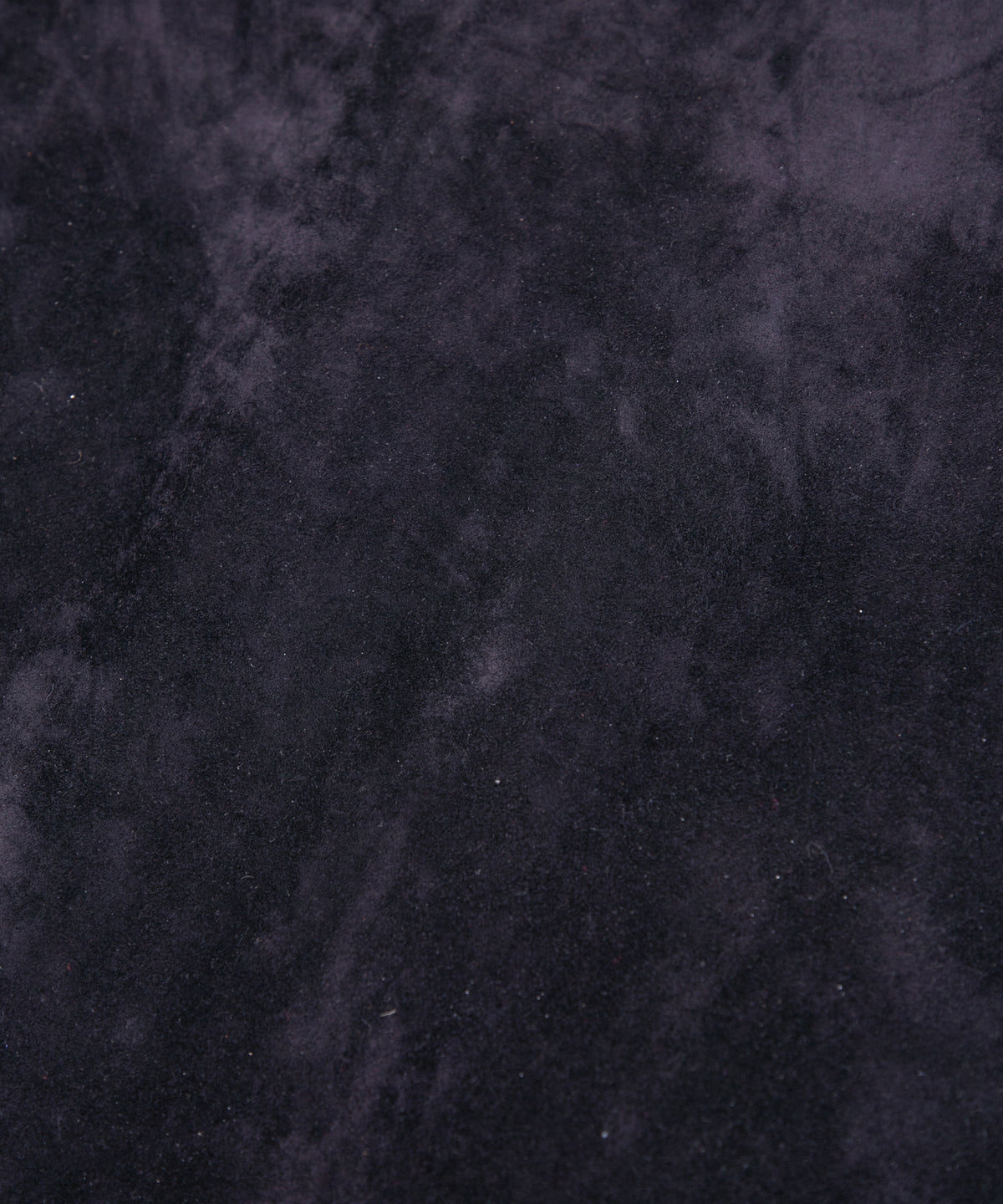 ジャパン カーフスエード ROY バイカーロングコート - DARK PURPLE