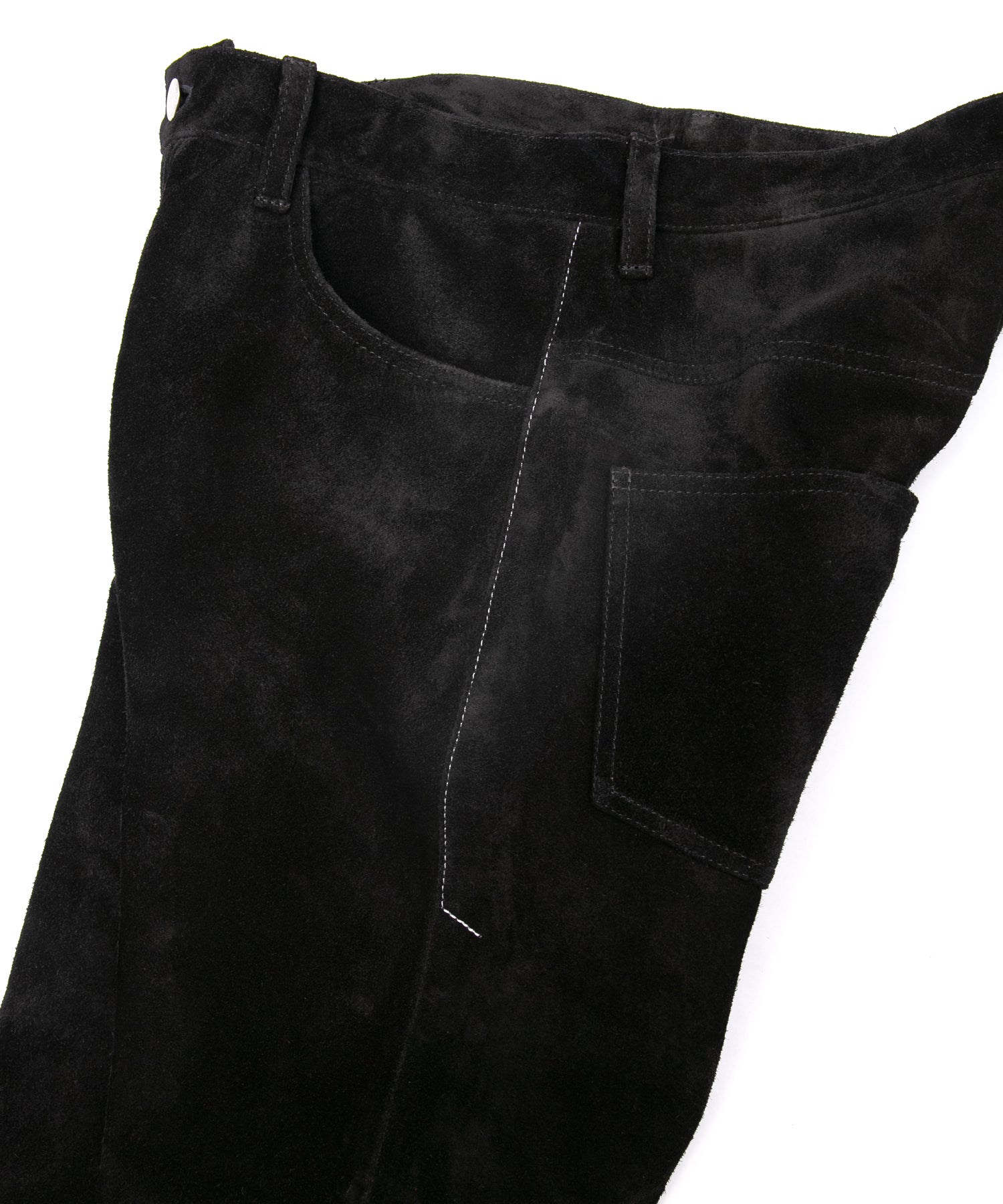 ジャパン ステアスエード LAD GEAR 5ポケットパンツ - BLACK – STRUM