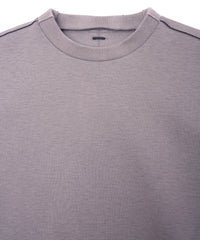 スリーレイヤー ダンボールニット クルーネック スウェット - GRAIGE