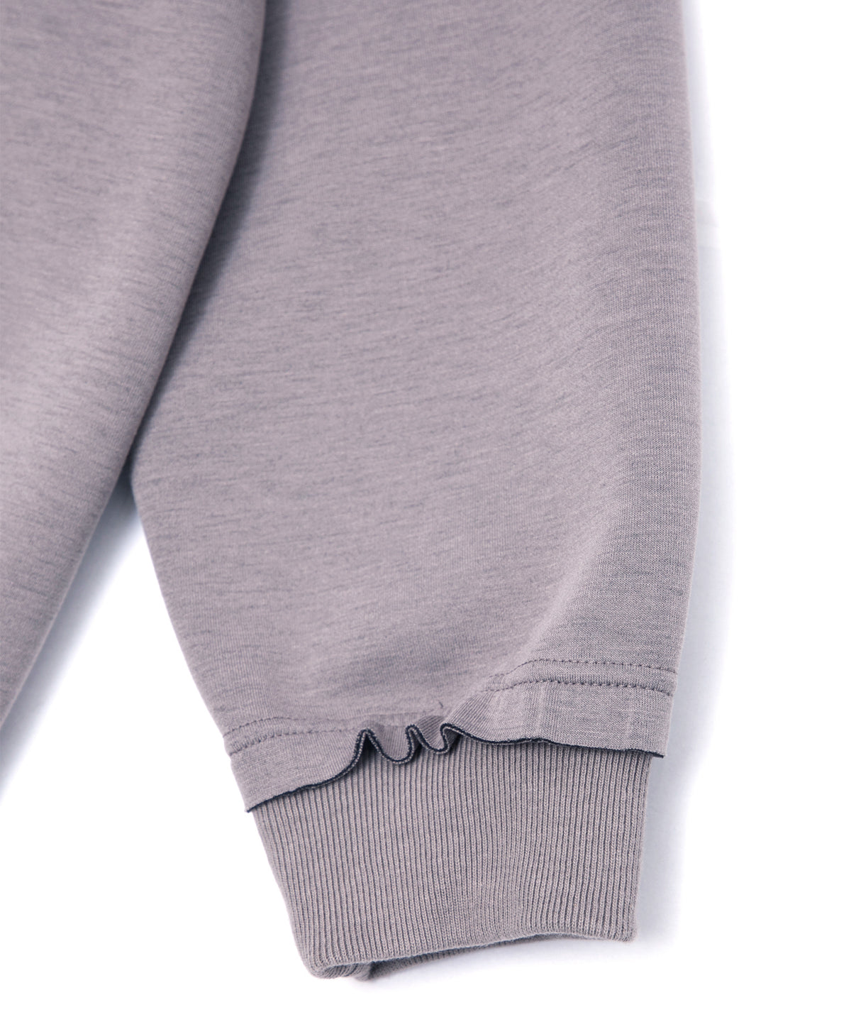 スリーレイヤー ダンボールニット クルーネック スウェット - GRAIGE