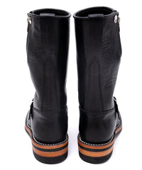 ジャパンステア イタリアンWオイル DEADLOCK エンジニアブーツ - BLACK