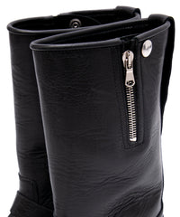 ジャパンステア イタリアンWオイル DEADLOCK エンジニアブーツ - BLACK