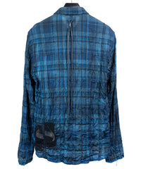 Load image into Gallery viewer, [One-of-a-kind] 40/1 Herringbone Shirring Tartan Remake Shirt / Size S