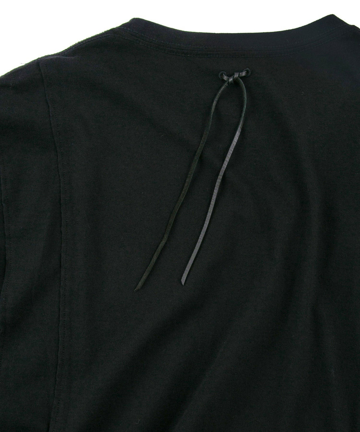 30/- Natural Soft Jersey Wide T-Shirt (Oversized) - BLACK