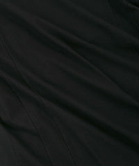 30/- Natural Soft Jersey Wide T-Shirt (Oversized) - BLACK