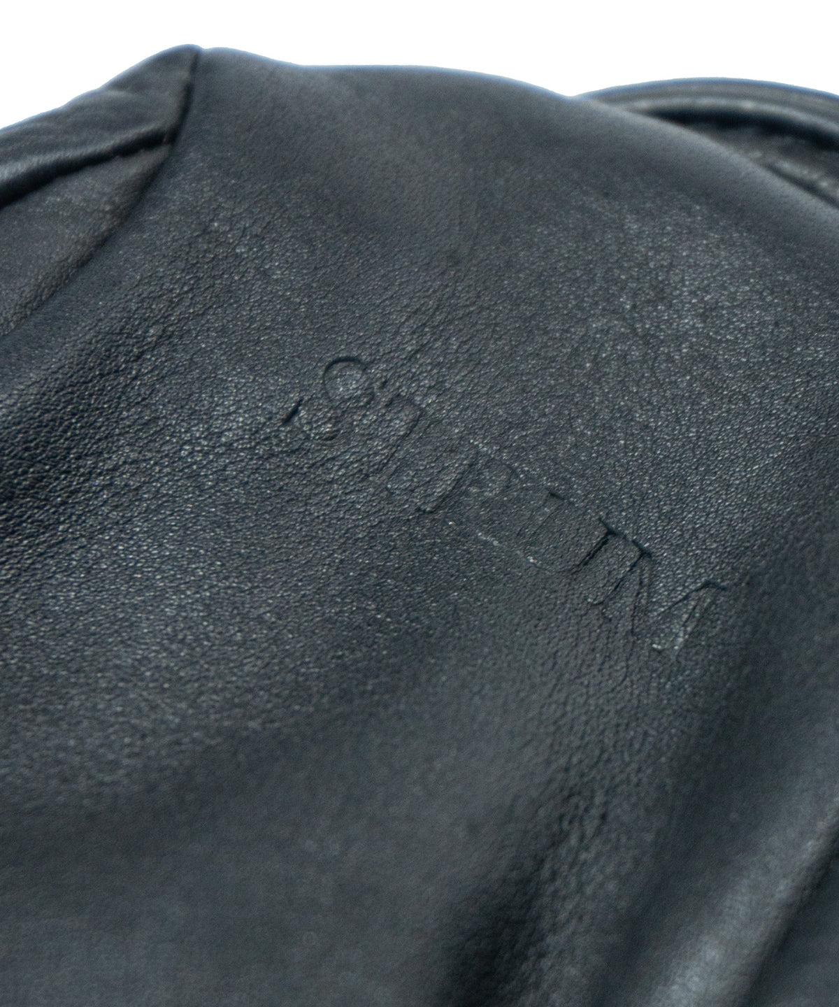 Oil Calfskin Riders Key Case - BLACK