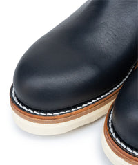 イタリアン ベンズ オイルバケッタレザー ショートエンジニアブーツ MATILDA - BLACK