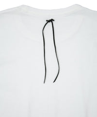 30/-ナチュラルソフト天竺 クルーネック Tシャツ（ジャストフィット） - WHITE