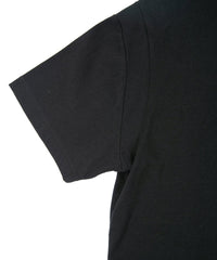 Load image into Gallery viewer, Natural Soft Cotton Crew Neck T-shirt - BLACK