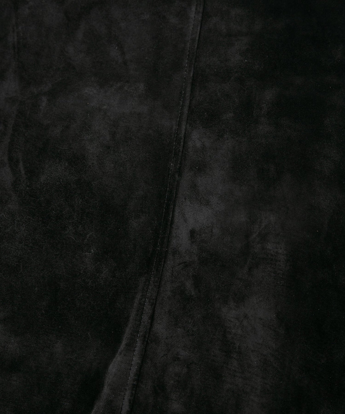 Suede Horse hide "CRANK" Blouson - BLACK