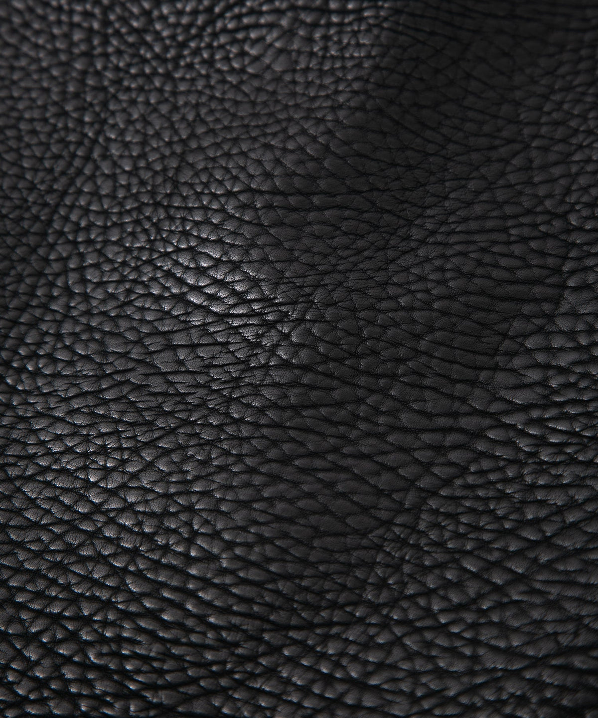 フルタンニン ピット鞣し シュリンク ステアハイド M.VINCENTS シングルライダースジャケット - BLACK