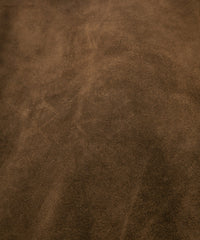 スエード ホースハイド JOEY ダブルライダースジャケット - BROWN KHAKI
