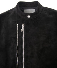Suede Horse hide "JAY" Single Riders - BLACK