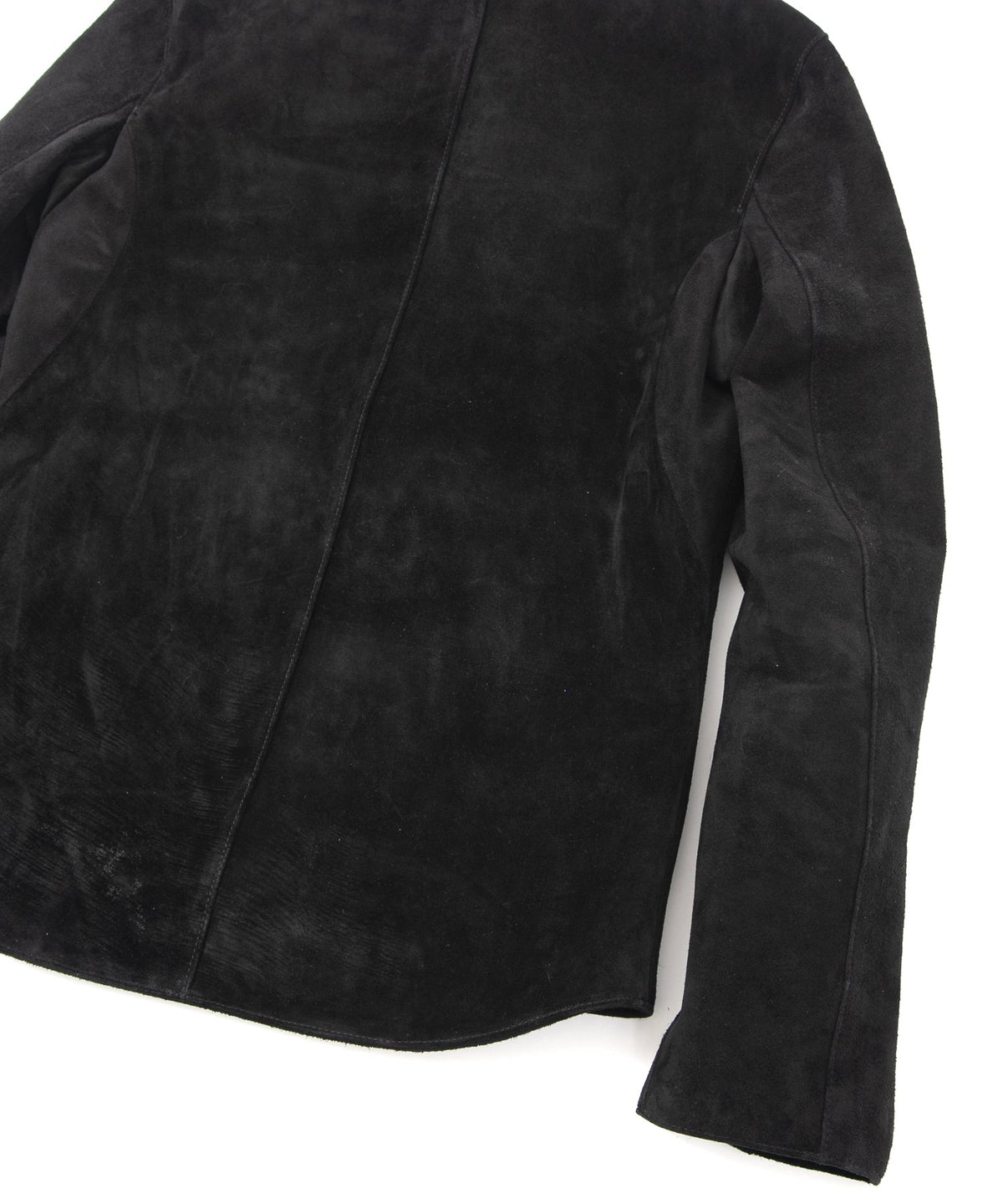 Suede Horse hide "JAY" Single Riders - BLACK