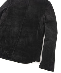 Suede Horse hide "JAY" Single Riders - BLACK