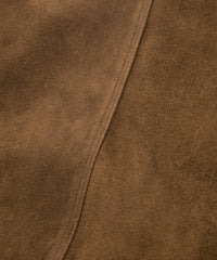 スエード ホースハイド CRANK ブルゾン - BROWN KHAKI