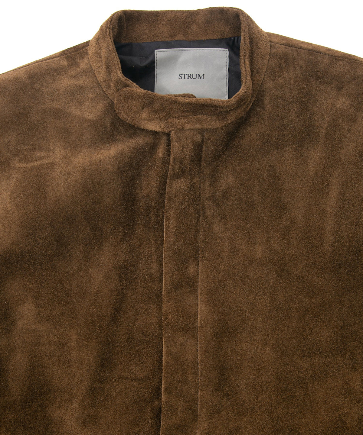 スエード ホースハイド JUDE シングルライダースジャケット - BROWN KHAKI