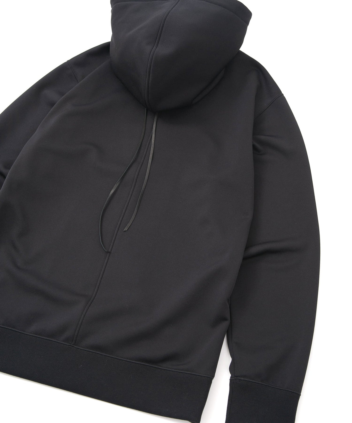コーデュラ 裏フリース ジップアップ フーディー - BLACK