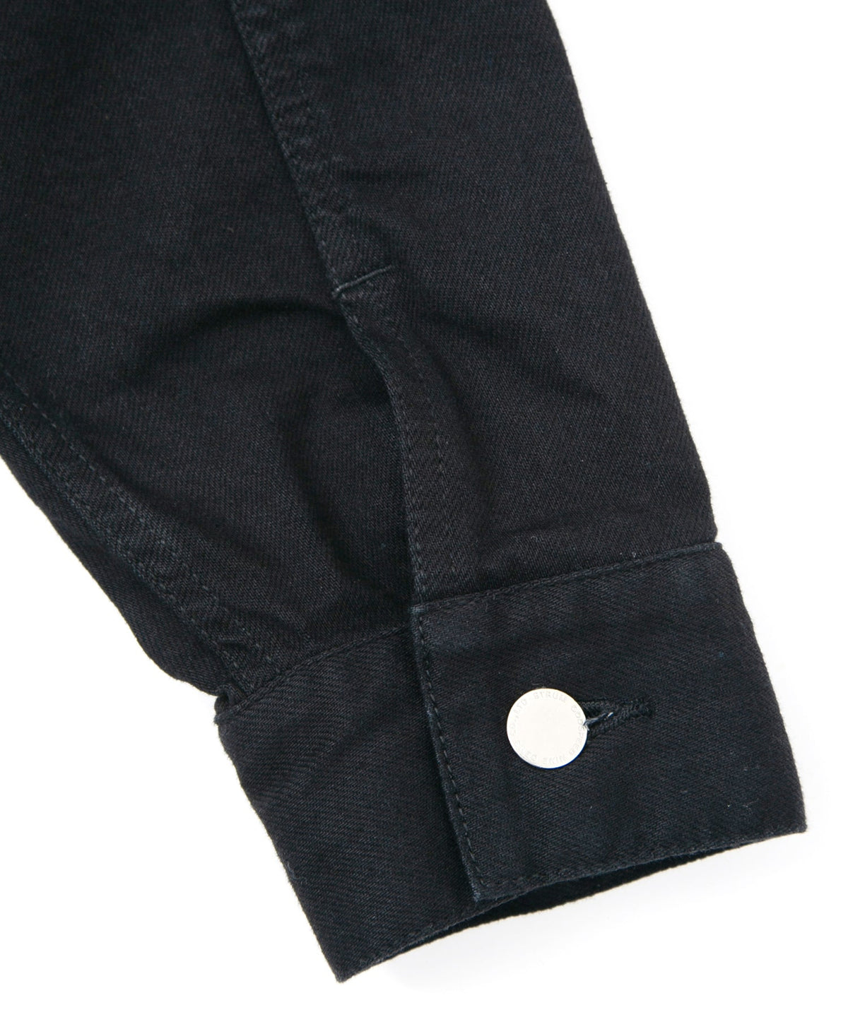 11oz オーガニックコットン ストレッチデニム Jimmy ジャケット - BLACK