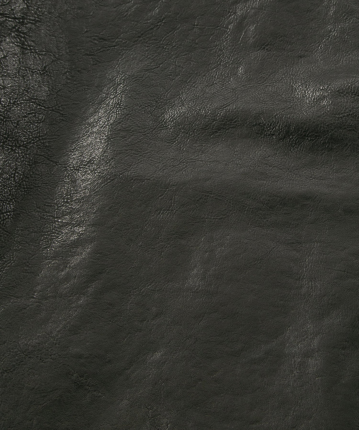 フルタンニン ピット鞣し シュリンク ホースハイド SLATER シングルライダースジャケット - BLACK