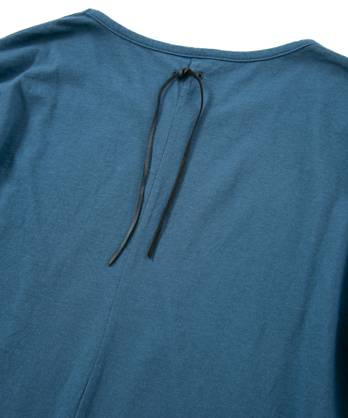 Natural Soft Cotton Plain Stitches Crew Neck T-shirt - GRAY BLUE