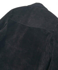 Load image into Gallery viewer, Suede Horse hide &quot;DIVINE&quot; Double Riders - BLACK