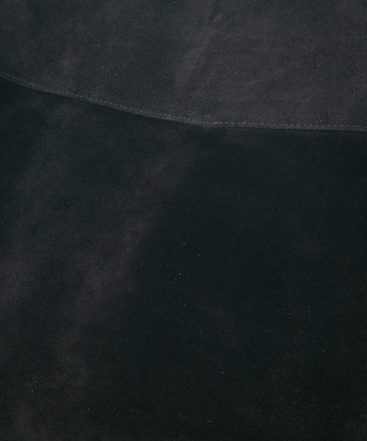 スエード ホースハイド DIVINE ダブルライダースジャケット - BLACK