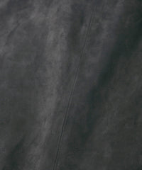 ジャパンカーフスエード KICKS テーラードベスト - BLACK