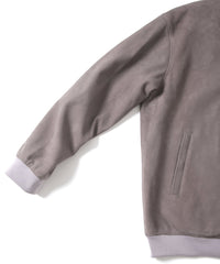 Suede Sheepskin DUKE Ribbed Blouson - GRAIGE