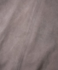 Suede Sheepskin DUKE Ribbed Blouson - GRAIGE