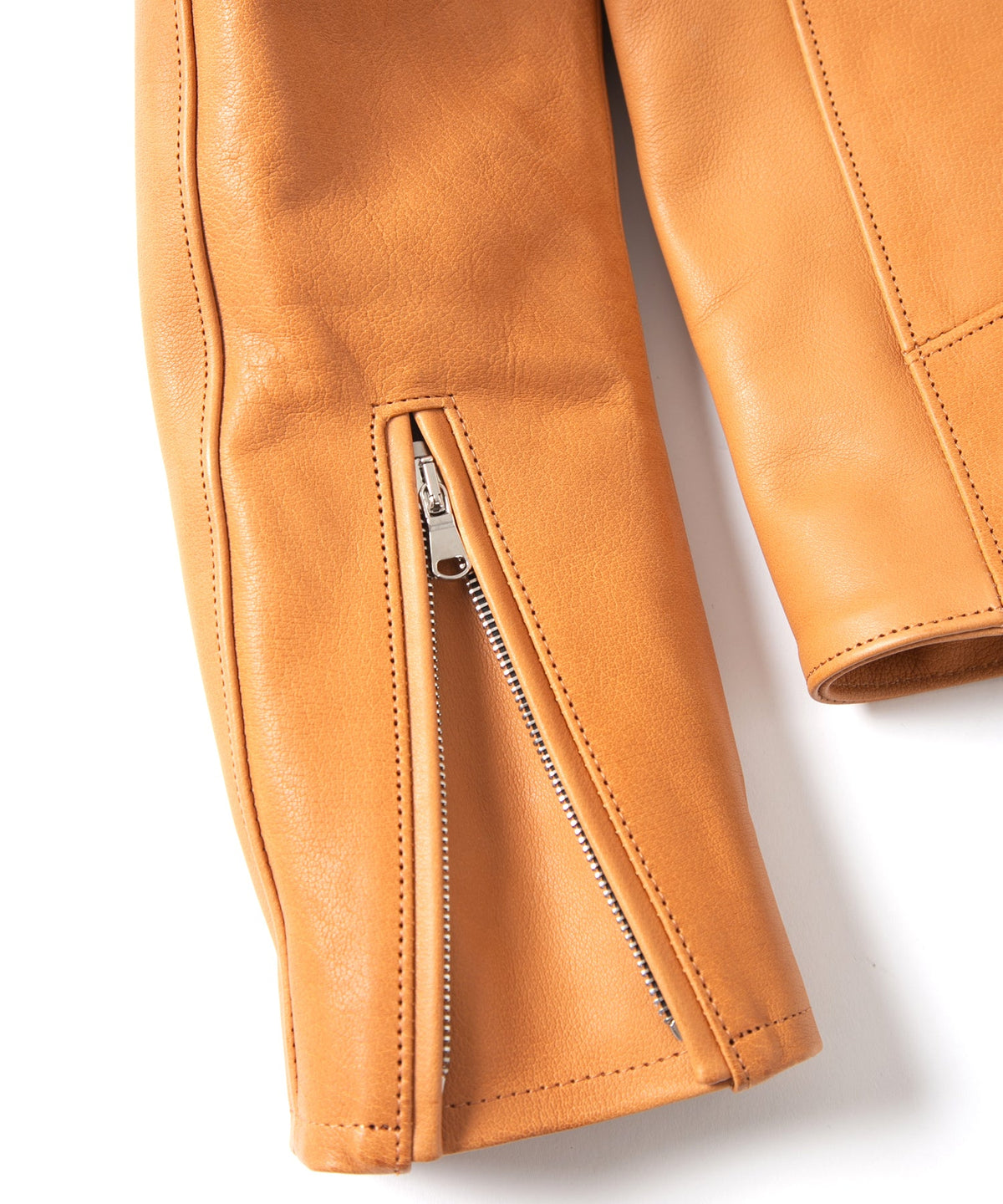 フルタンニン バッファロースキン JOEY ダブルライダースジャケット - NATURAL