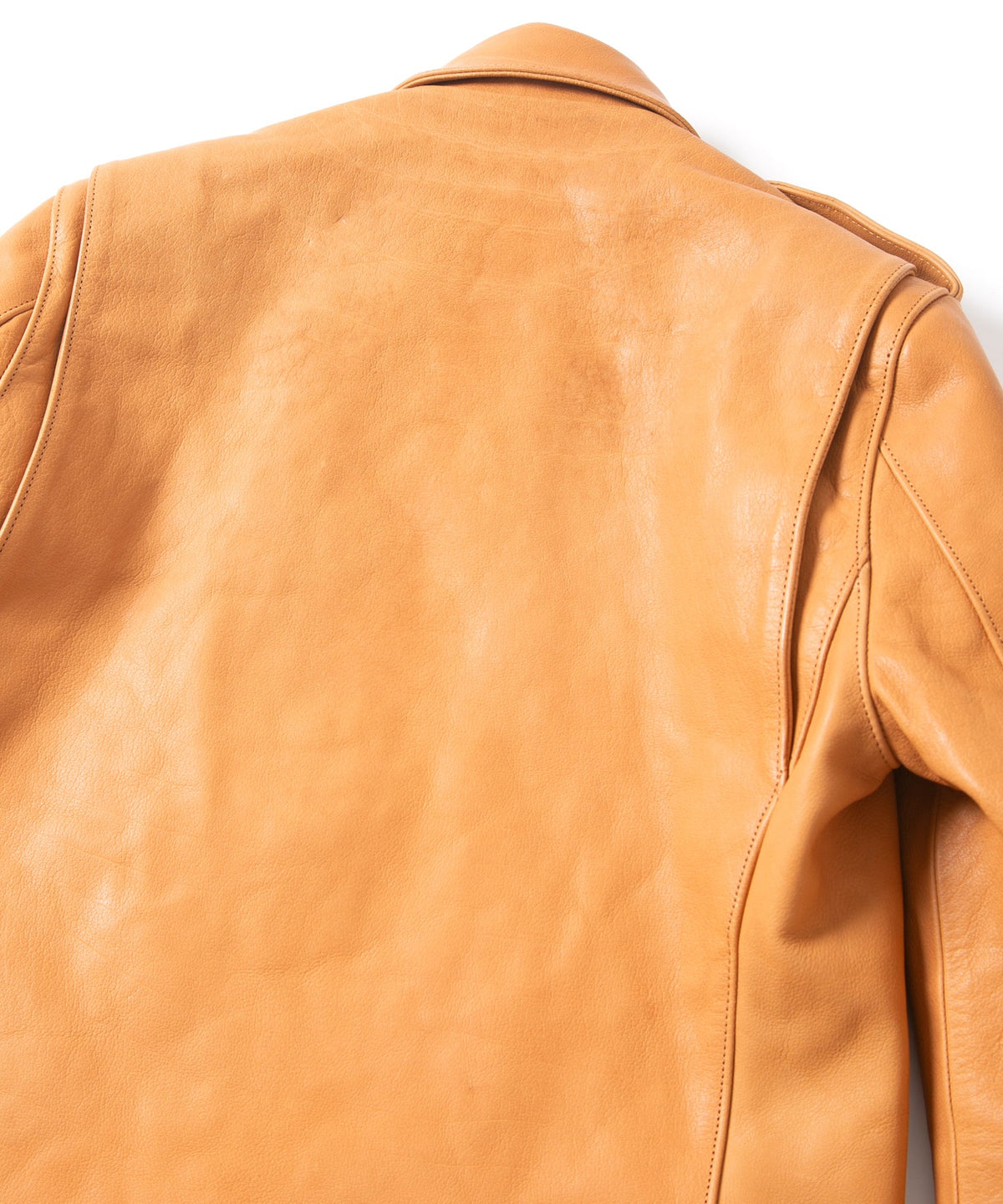 フルタンニン バッファロースキン JOEY ダブルライダースジャケット - NATURAL