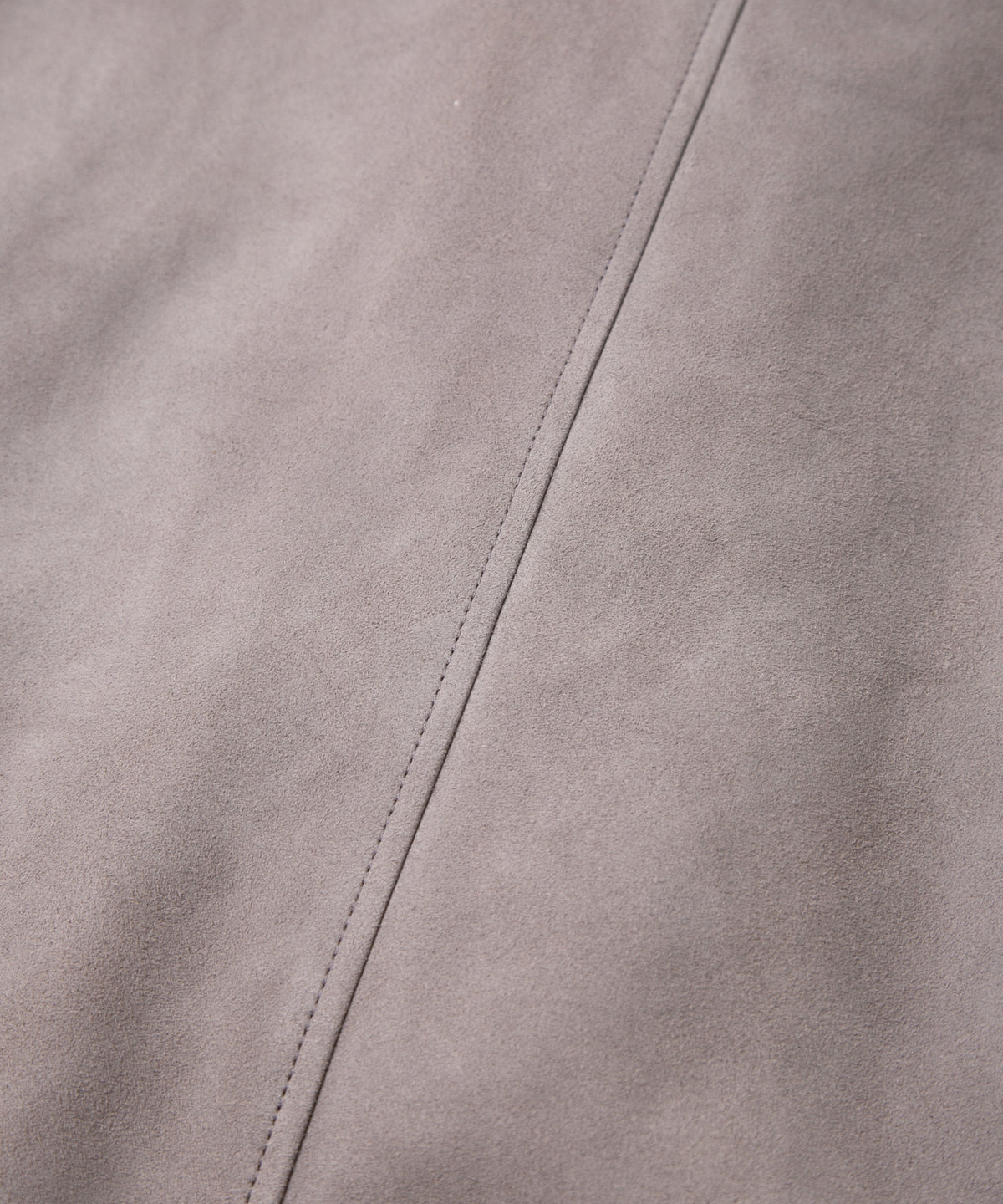 Sheepskin Suede BILL Sheepskin Suede Middle Coat - GRAIGE