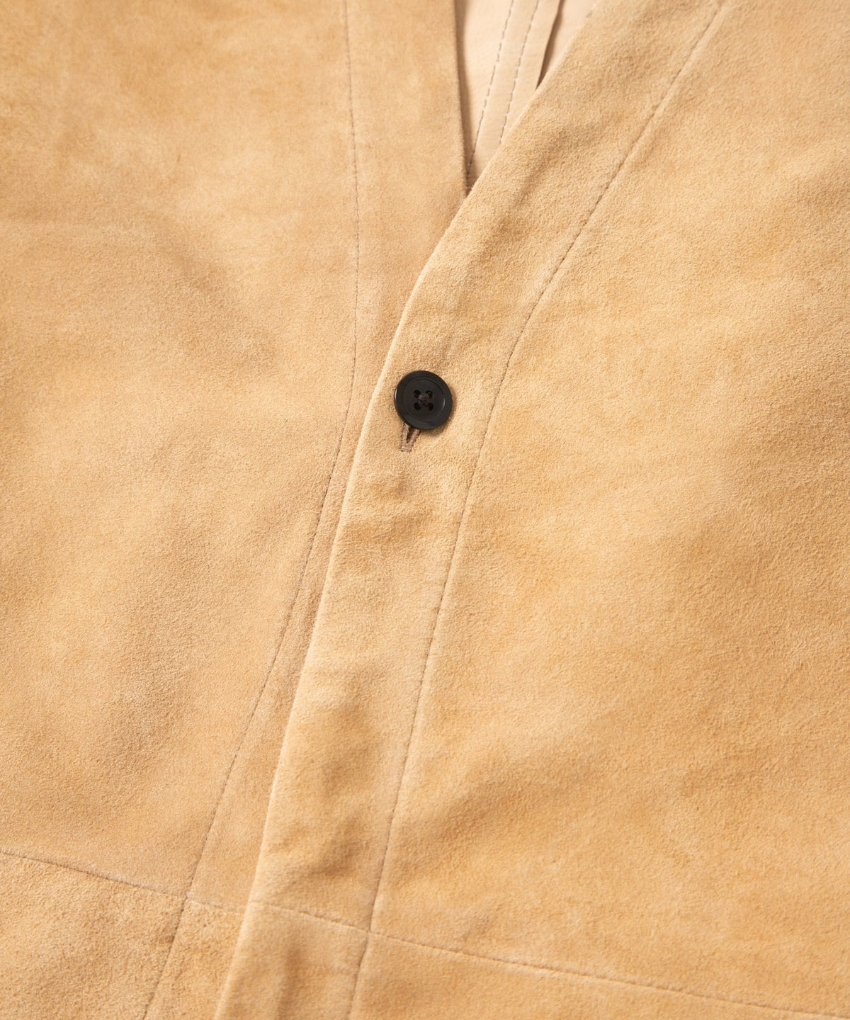 ジャパンカーフスエード ALTERNA ロングカーディガン - BEIGE