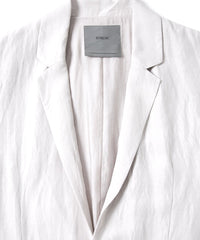 Load image into Gallery viewer, Washer Dyed Rayon&amp;Linen Cloth Tailored Vest - ASH