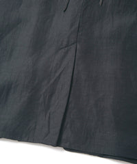 Load image into Gallery viewer, Washer Dyed Rayon&amp;Linen Cloth Tailored Vest - BLACK