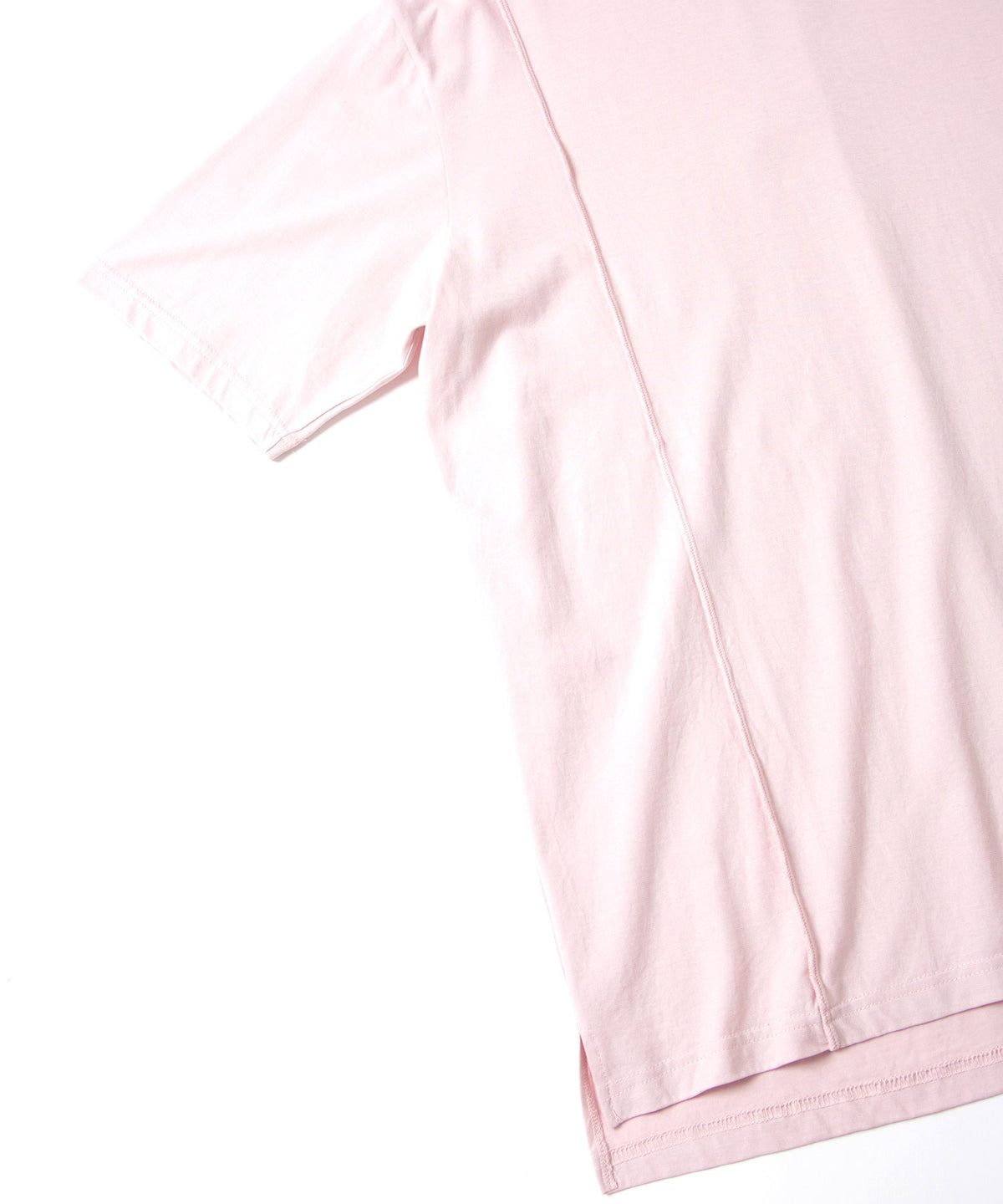 Hight Twisted Single Jersey H/S T-Shirts - PINK