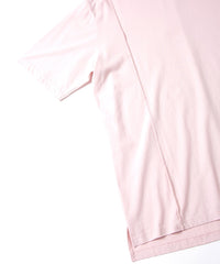 Hight Twisted Single Jersey H/S T-Shirts - PINK