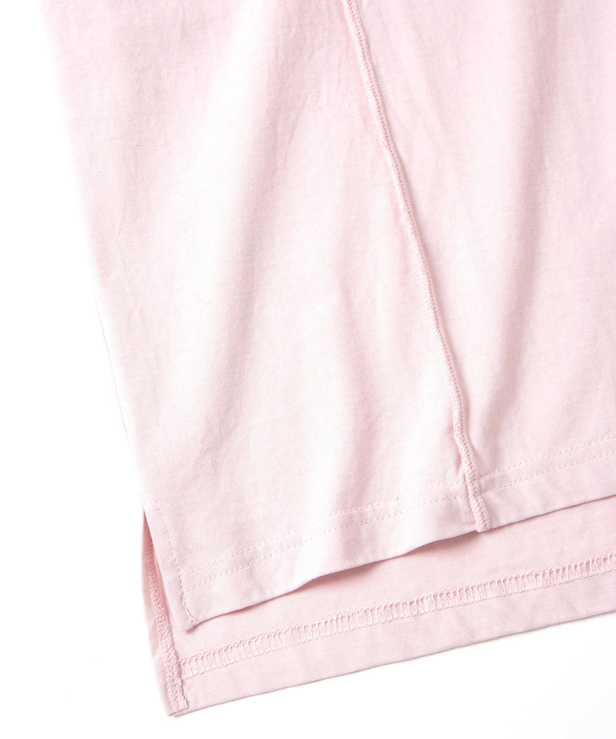 Hight Twisted Single Jersey H/S T-Shirts - PINK