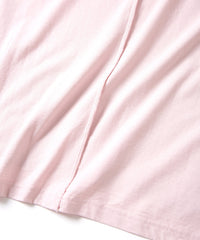 Hight Twisted Single Jersey H/S T-Shirts - PINK