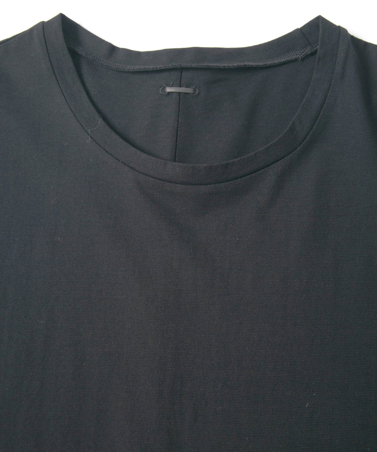 接触冷感 ガス強撚天竺 H/S T シャツ - BLACK