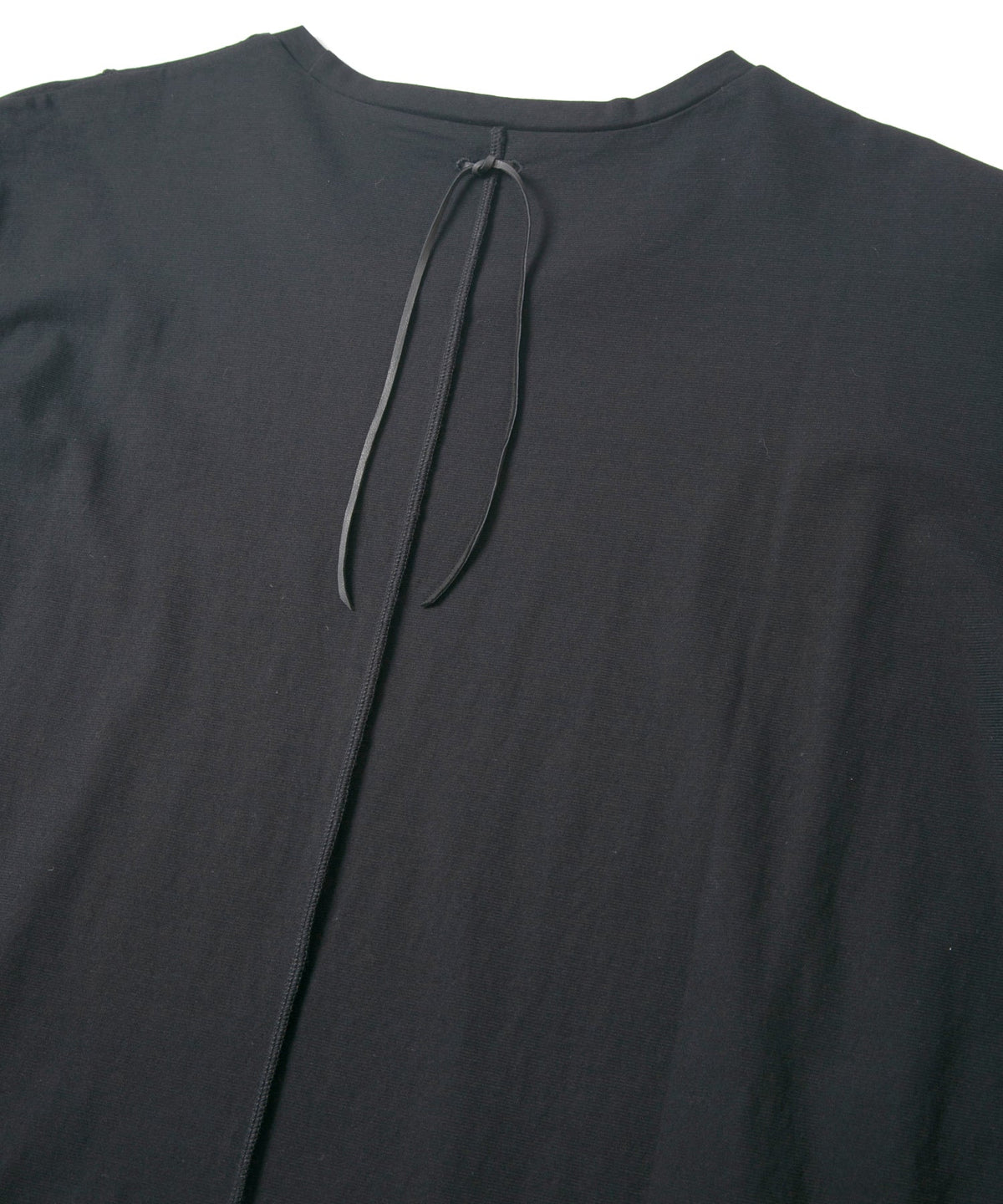 接触冷感 ガス強撚天竺 H/S T シャツ - BLACK