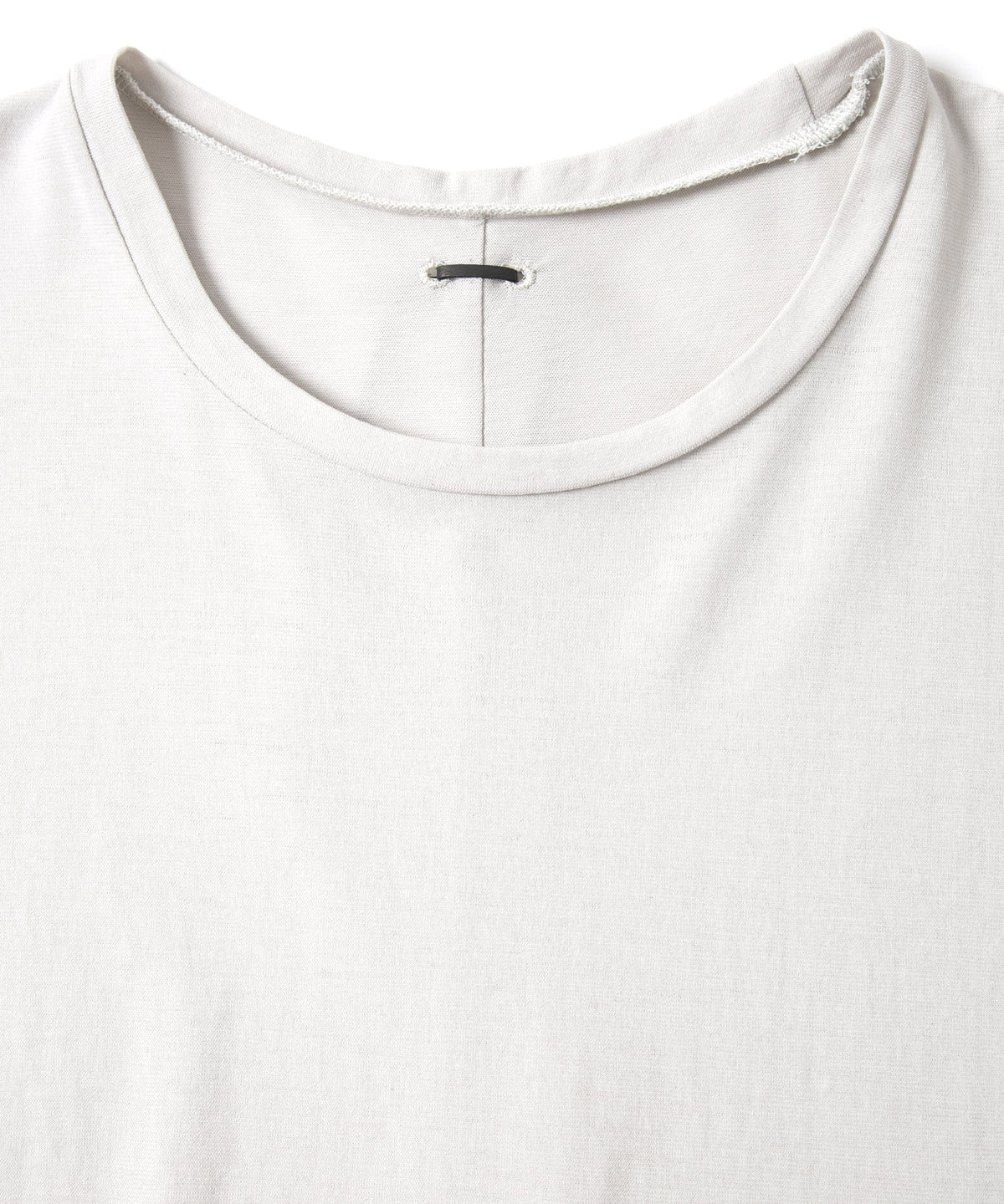 接触冷感 ガス強撚天竺 H/S T シャツ - ASH