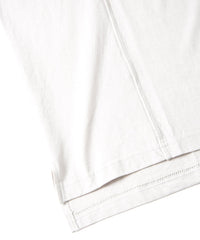 接触冷感 ガス強撚天竺 H/S T シャツ - ASH