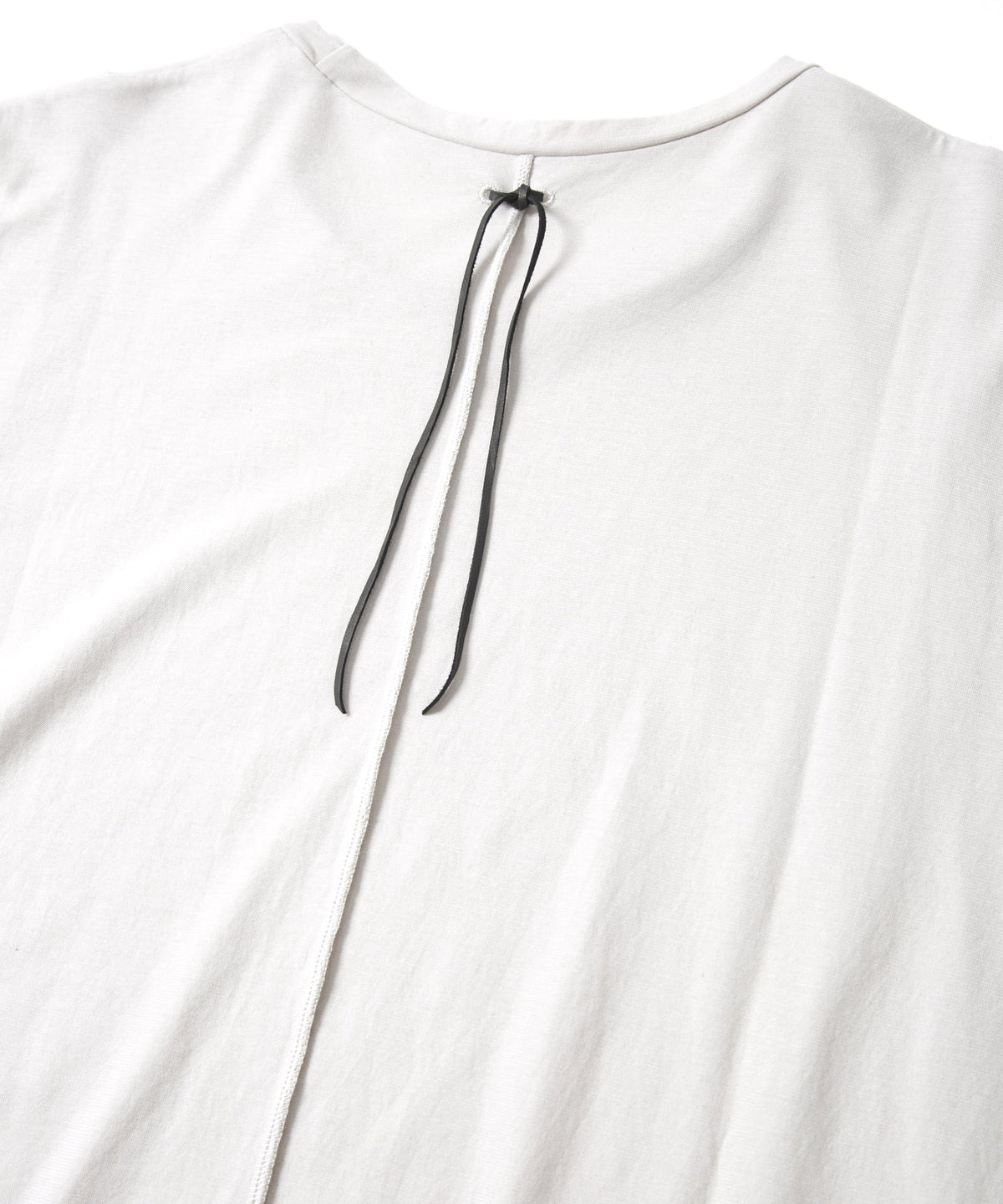 接触冷感 ガス強撚天竺 H/S T シャツ - ASH