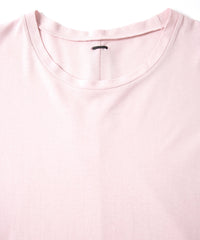 Hight Twisted Single Jersey H/S T-Shirts - PINK