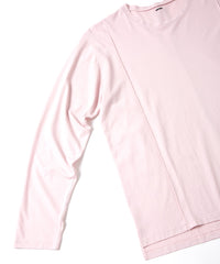 Hight Twisted Single Jersey H/S T-Shirts - PINK