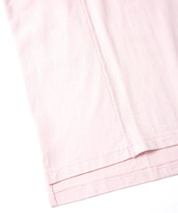 Hight Twisted Single Jersey H/S T-Shirts - PINK